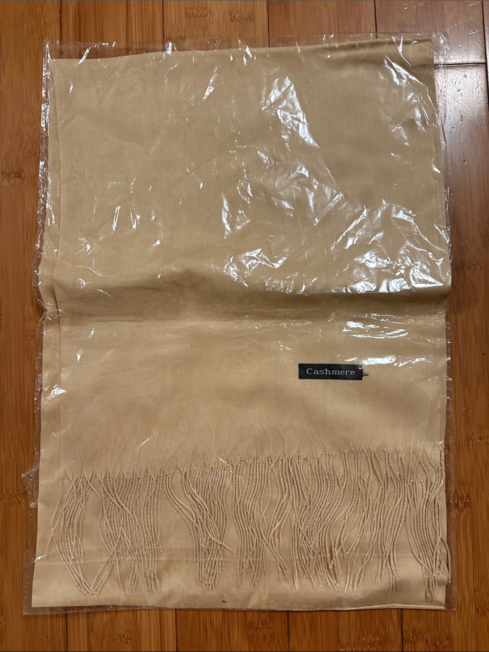 New Scarf - Tan Wrap  68”inches